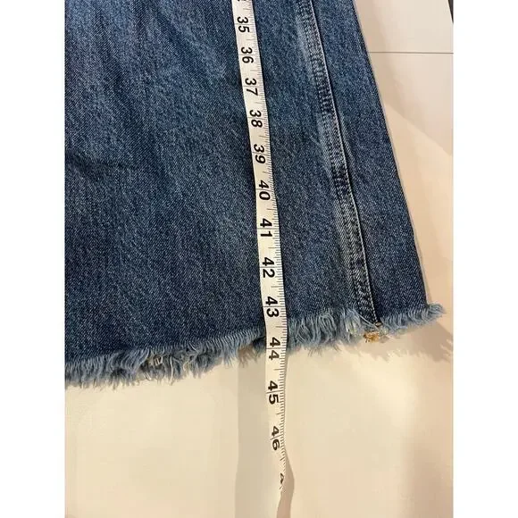 NWT We The Free Distressed Wide Leg Jeans - Size 26 - Picture 7 of 7